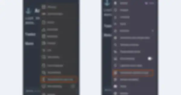 install anchor on android. brave, left and firefox, right