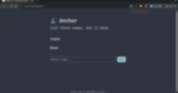 install anchor on brave browser