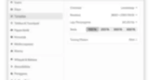 pengaturan skala pada bagian pengaturan tampilan pada aplikasi pengaturan