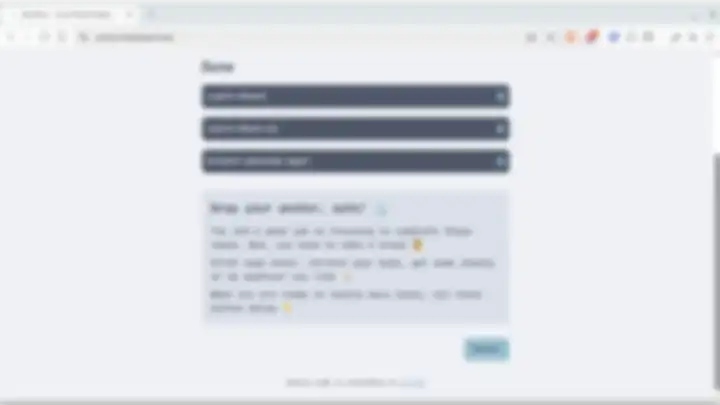 anchor praising your efforts