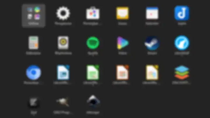 aplikasi terpasang di debian