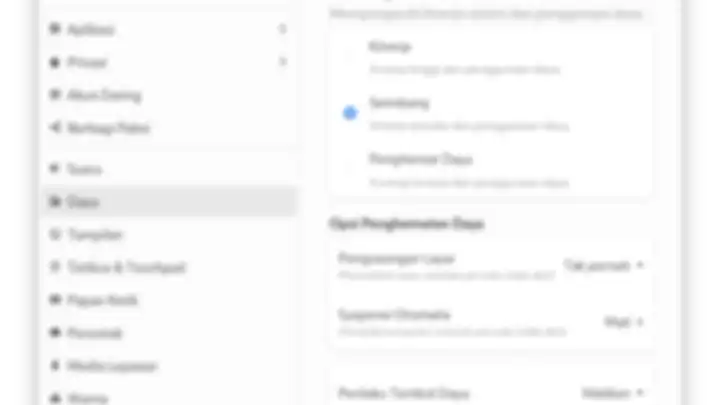 pengaturan daya untuk komputer